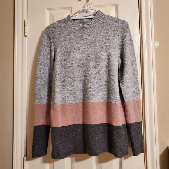Liz Claiborne Striped Sweater - Picture 1 of 8